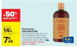 Carrefour Shampooing SHEA MOISTURE offre