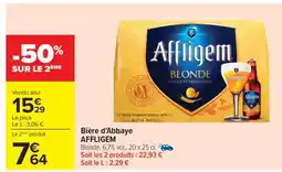 Carrefour Bière d'Abbaye AFFLIGEM offre