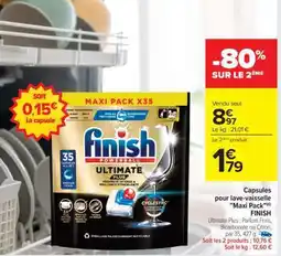 Carrefour Finish Powerball Ultimate Plus offre