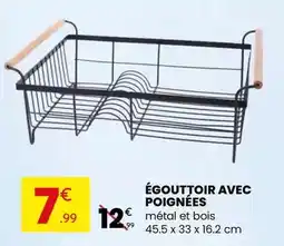 Stokomani Égouttoir avec poignéees offre