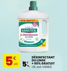 Stokomani Sanytol - désinfectant du linge +50% gratuit offre