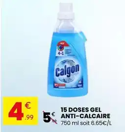 Stokomani Calgon - 15 doses gel anti-calcaire offre