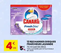 Stokomani CANARD Fresh disc fraîcheur lavande offre