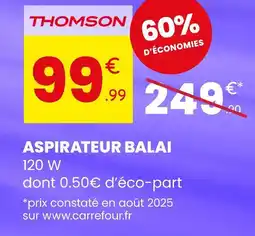 Stokomani THOMSON Aspirateur balai offre