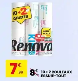 Stokomani Look - 10+ 2 rouleaux essuie-tout offre