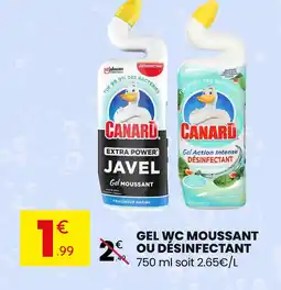 Stokomani CANARD Gel WC Moussant ou Désinfectant offre