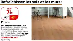 Weldom ARTENS Sol stratifié barellan offre