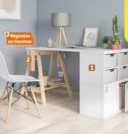 Weldom SPACEO Etagère kub 2 cases offre