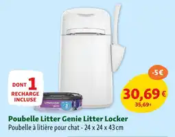 Maxi Zoo Litter Locker Poubelle Litter Genie offre