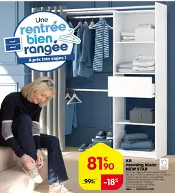 Weldom NEW STAR Kit dressing blanc offre
