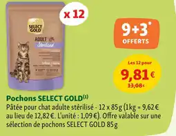 Maxi Zoo SELECT GOLD Pochons offre