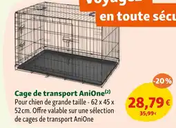 Maxi Zoo AniOne Cage de transport offre