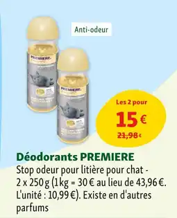 Maxi Zoo PREMIERE Déodorants offre