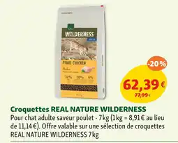 Maxi Zoo REAL NATURE Croquettes real nature wilderness offre