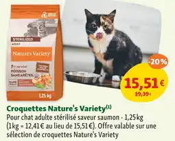 Maxi Zoo Nature's Variety Croquettes offre