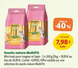 Maxi Zoo MULTIFIT Snacks nature offre