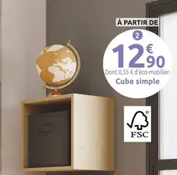 Mr Bricolage Cube simple offre