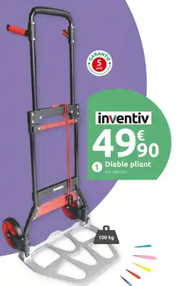Mr Bricolage inventiv Diable pliant offre