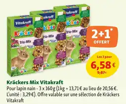 Maxi Zoo Vitakraft Kräckers Mix offre