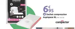 Mr Bricolage compactor Sachet compression Aspispace XL offre