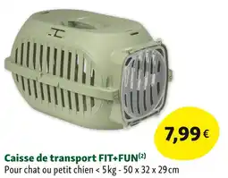 Maxi Zoo FIT+FUN Caisse de transport offre