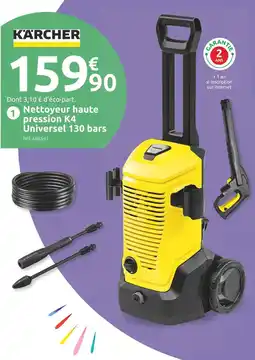 Mr Bricolage Kärcher Nettoyeur haute pression K4 Universel 130 bars offre