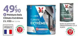 Mr Bricolage V33 Peinture bois Climat Extrêmes offre