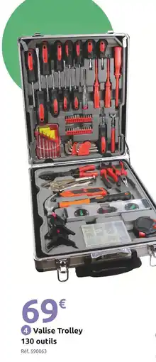 Mr Bricolage Valise Trolley offre