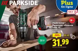 Lidl PARKSIDE Perceuse-visseuse sans fil offre