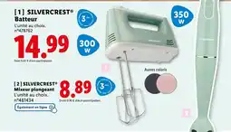 Lidl SILVERCREST Batteur offre