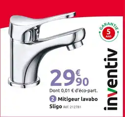 Mr Bricolage INVENTIV Mitigeur lavabo Sligo offre