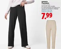 Lidl esmara Pantalon offre