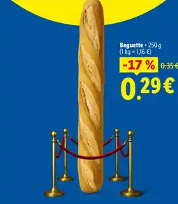 Lidl Baguette offre