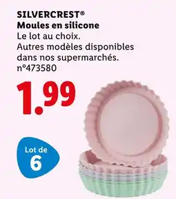 Lidl SILVERCREST Moules en silicone offre