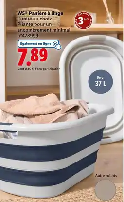 Lidl W5 Panière à linge offre
