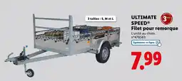 Lidl ULTIMATE SPEED Filet pour remorque offre