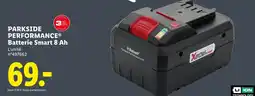 Lidl PARKSIDE PERFORMANCE Batterie smart 8 ah offre