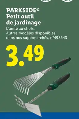 Lidl PARKSIDE Petit outil de jardinage offre