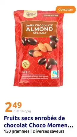 Action Sea - fruits secs enrobés de chocolat choco momen offre