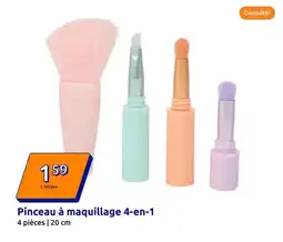 Action Pinceau à maquillage 4-en-1 offre