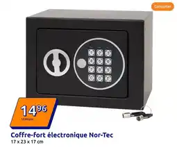 Action Coffre-fort électronique offre