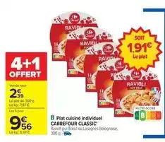 Carrefour City Carrefour classic - plat cuisiné individuel offre