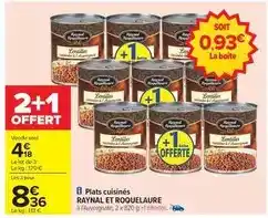 Carrefour City Raynal & roquelaure - plats cuisinés offre