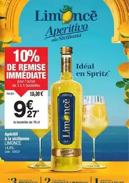 Promocash Spritz - aperitivo à la sicilienne offre
