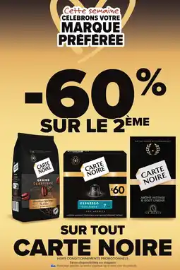 Carrefour Carte noire offre