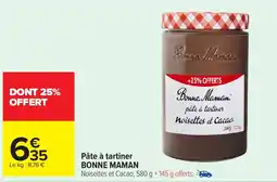 Carrefour Bonne maman offre