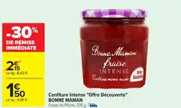 Carrefour Bonne maman offre