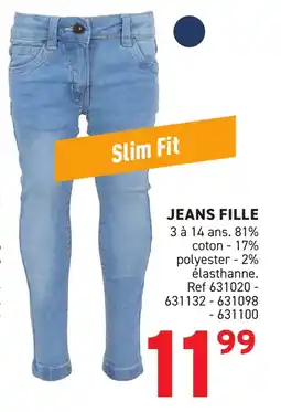 Trafic Jeans fille offre