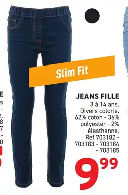 Trafic Jeans fille offre