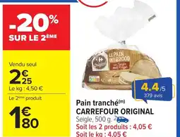 Carrefour Carrefour original offre